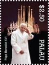 Colnect-4971-655-Pope-Benedict-XVI-in-front-of-the-Sagrada-Familia-church.jpg