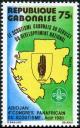 Colnect-2527-591-Map-of-Gabon-and-Scout-sign.jpg