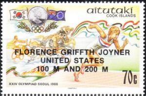 Colnect-3441-493-Optd-FLORENCE-GRIFFITH-JOYNER-UNITED-STATES-100-M-AND-200-M.jpg