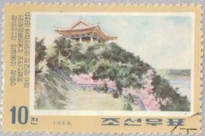 Colnect-2614-067-Study-seat-of-Kim-Il-Sung-in-Mangyongbong.jpg