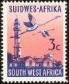 Colnect-1507-447-Swakopmund-Lighthouse-Lesser-Flamingo-Phoeniconaias-minor.jpg