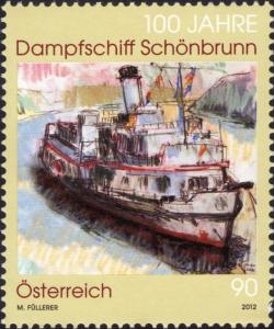 Colnect-2409-803-100-Years-of-Steamship-Schonbrunn.jpg