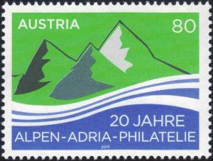 Colnect-2823-938-20-years-of-Alps-Adria-Philately.jpg