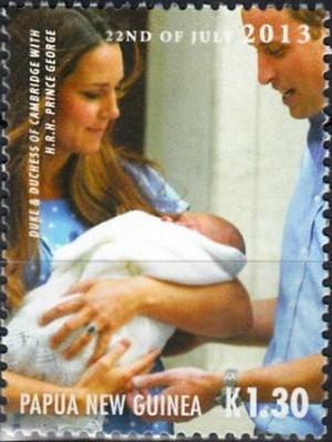 Colnect-3547-842-Duke-and-Duchess-of-Cambridge-with-Prince-George.jpg