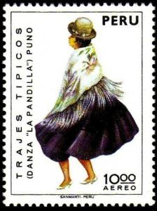 Colnect-1406-459-Costumes---Woman-of-Puno-dancing--quot-Pandilla-quot-.jpg