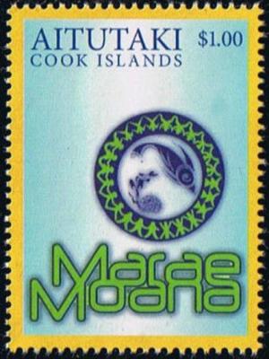 Colnect-3851-195-Marae-Moana-marine-park-of-the-Cook-Islands-and-logo.jpg