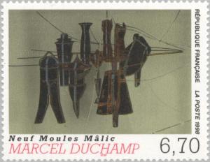 Colnect-146-618-Marcel-Duchamp--quot-Nine-Malic-Moulds-quot-.jpg