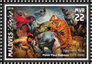 Colnect-4245-301--quot-Tiger-Hunt-quot--1616-by-Peter-Paul-Rubens.jpg