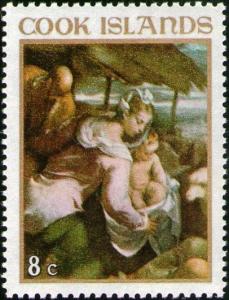 Colnect-1459-964-Adoration-of-the-Shepherds-by-Jacopo-da-Bassano.jpg