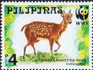 Colnect-1277-661-Prince-Alfred--s-Spotted-Deer-Cervus-alfredi.jpg