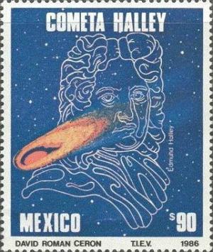 Colnect-2928-245-Halley-s-Comet-pass-by-Earth.jpg