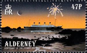 Colnect-5464-651-Titanic-sailing-past-Alderney.jpg