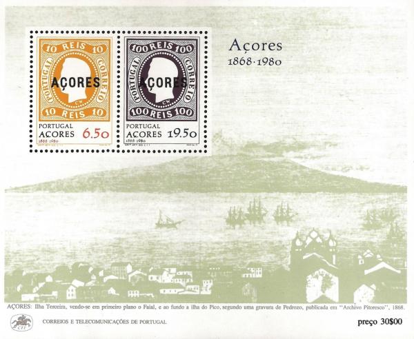 Colnect-1361-068-Evocation-of-the-1st-issue-of-the-Azores.jpg