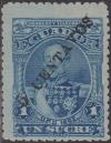 Colnect-1444-666-President-Juan-Flores---Telegraph-stamp-with-diagonal-overpr.jpg