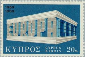 Colnect-171-832-EUROPA-CEPT-1969---Colonnade-with-EUROPA-Emblem.jpg