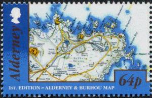 Colnect-4168-246-1st-edition---Alderney-and-Bourhou-map.jpg