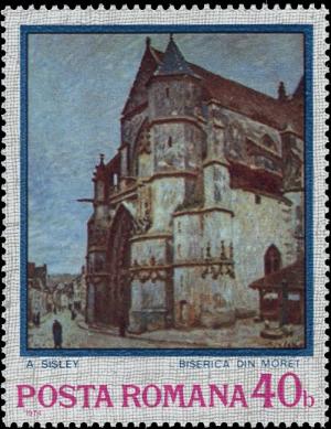 Colnect-5066-201--Moret-Church--by-Alfred-Sisley-1839-1899.jpg