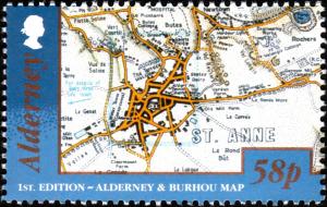 Colnect-5628-649-1st-edition---Alderney-and-Bourhou-map.jpg