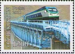 Colnect-899-731-Train-on-the-bridge.jpg
