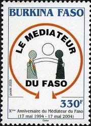 Colnect-1428-012-10th-Anniversary-of-the-Mediateur-du-Faso.jpg