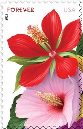 Colnect-1819-894-La-Florida-Hibiscus-red-and-pink.jpg