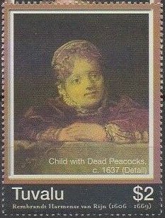 Colnect-6248-428-Child-with-Dead-Peacocks.jpg
