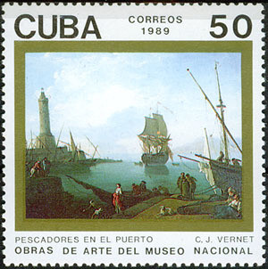 Colnect-1208-483-Fishermen-in-Port-by-CJ-Vernet.jpg