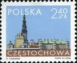 Colnect-3064-171-Convent-of-Jasna-Gora-Czestochowa.jpg