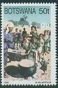 Colnect-3238-674-Schoolchildren-queueing-for-soup.jpg