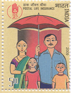 Colnect-545-364-Family-with-umbrella.jpg