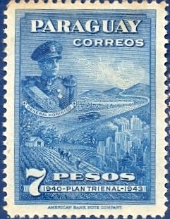 Colnect-2299-568-Pres-Higinio-Morinigo--Industriy-and-Agriculture.jpg