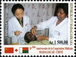 Colnect-1458-392-Medical-Cooperation-between-China-and-Madagascar.jpg