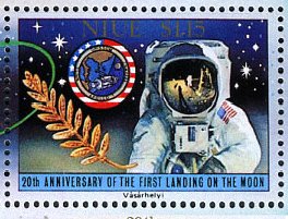 Colnect-4688-849-Olive-branch-Apollo-1-mission-emblem-and-Astronaut.jpg