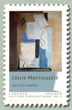 Colnect-1124-970-The-Three-Poets--Louis-Marcoussis-1929.jpg