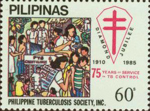 Colnect-2946-995-Philippine-Tuberculosis-Society-PTS---75th-Anniversary.jpg