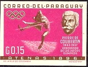 Colnect-1843-285-Pierre-de-Coubertin-1863-1937High-jump.jpg