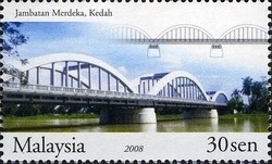 Colnect-1437-415-Merdeka-Bridge-Kedah.jpg