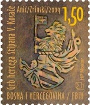 Colnect-1322-218-Herceg-Stjepan--s-Coat-Of-Arms.jpg