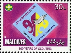Colnect-2362-990-50-years-of-Maldivian-Scouting.jpg