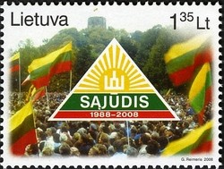 Colnect-478-173-20th-Anniversary-of-Lithuanian-Movement--quot-Sajudis-quot-.jpg