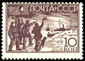 Colnect-711-487-Members-of-polar-expedition-greeting-rescue-ships--Murman--a.jpg