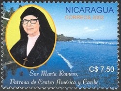 Colnect-911-689-Sister-Maria-Romero-Patron-of-Central-America-and-the-Carib.jpg