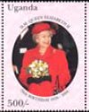 Colnect-6027-722-Queen-with-red-hat-and-dress.jpg