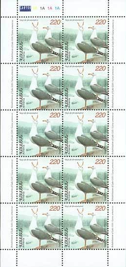 Colnect-190-179-Mini-Sheet-with-10x-Armenian-Gull-Larus-armenicus-.jpg