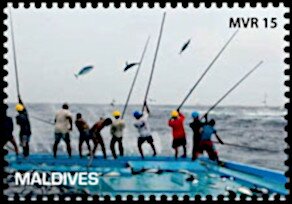 Colnect-5677-507-50th-Independence-Anniversary-of-Maldives-Fishing.jpg