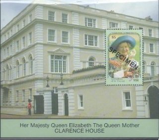 Colnect-5143-930-Queen-Mother-outside-Clarence-House-on-her-birthday-M-S.jpg