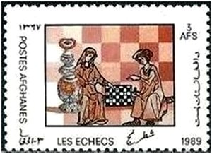 Colnect-2106-347-Queen-and-drawing-of-Otto-IV-and-his-wife-playing-chess.jpg