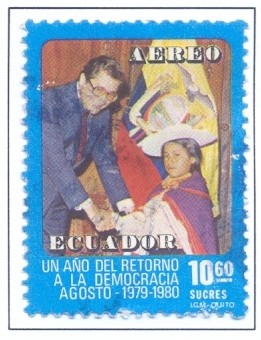 Colnect-2545-222-President-Rold-oacute-s-with-Otavalo-Indian.jpg