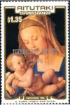 Colnect-3462-231-Virgin-and-Child-1512-by-Albrecht-D%C3%BCrer-surcharged.jpg