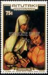 Colnect-3441-481-St-Anne-with-Virgin-and-Child-1519-by-D%C3%BCrer-surcharged.jpg